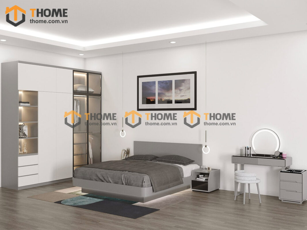 Bộ Phòng Ngủ Số 08 Gỗ Công Nghiệp TKPN-08CN