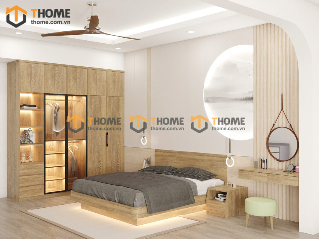 Bộ Phòng Ngủ Số 11 Gỗ Công Nghiệp TKPN-11CN