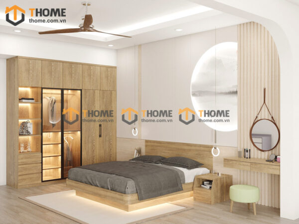 Bộ Phòng Ngủ Số 11 Gỗ Công Nghiệp TKPN-11CN
