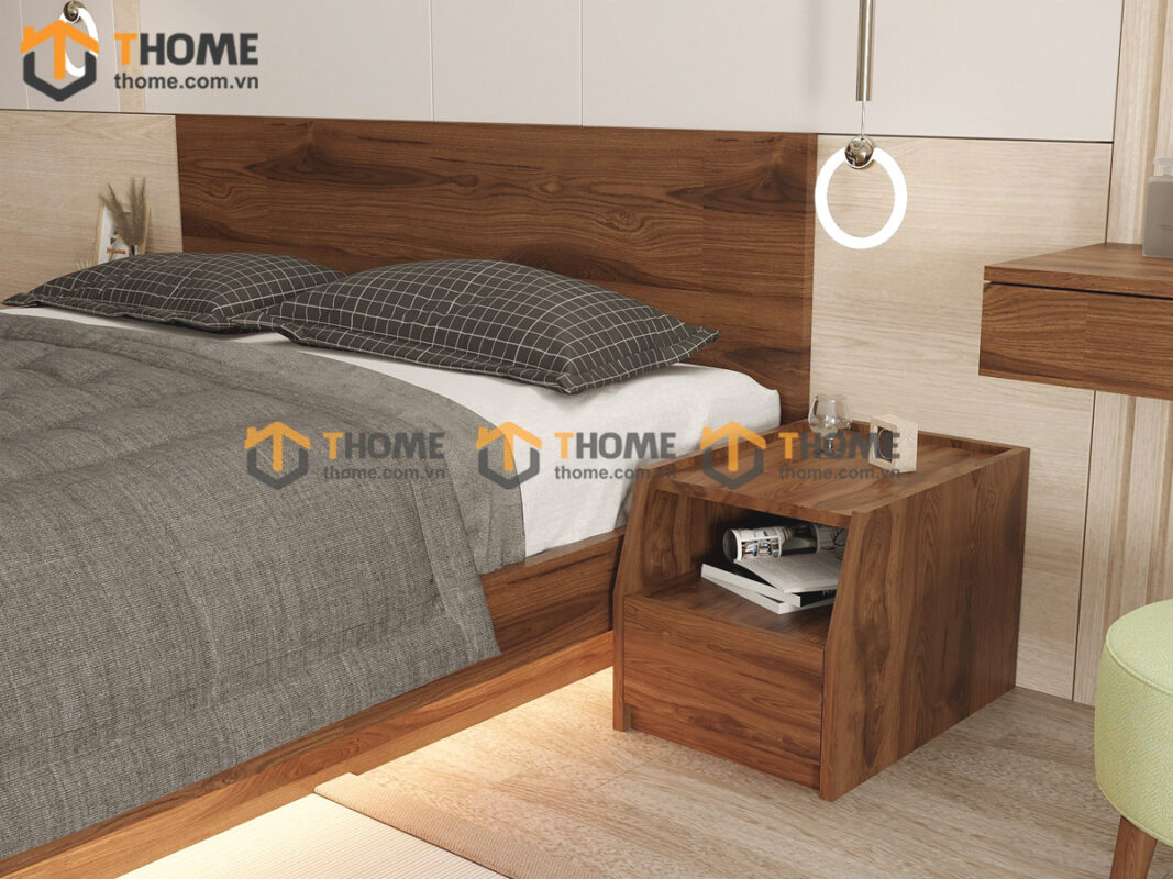 Bộ Phòng Ngủ Số 12 Gỗ Công Nghiệp TKPN-12CN