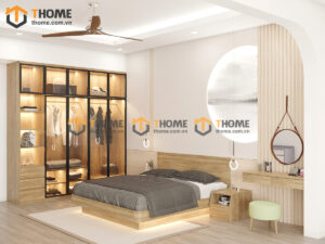 Bộ Phòng Ngủ Số 13 Gỗ Công Nghiệp TKPN-13CN