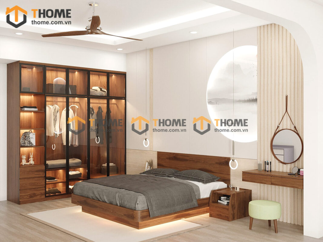 Bộ Phòng Ngủ Số 14 Gỗ Công Nghiệp TKPN-14CN