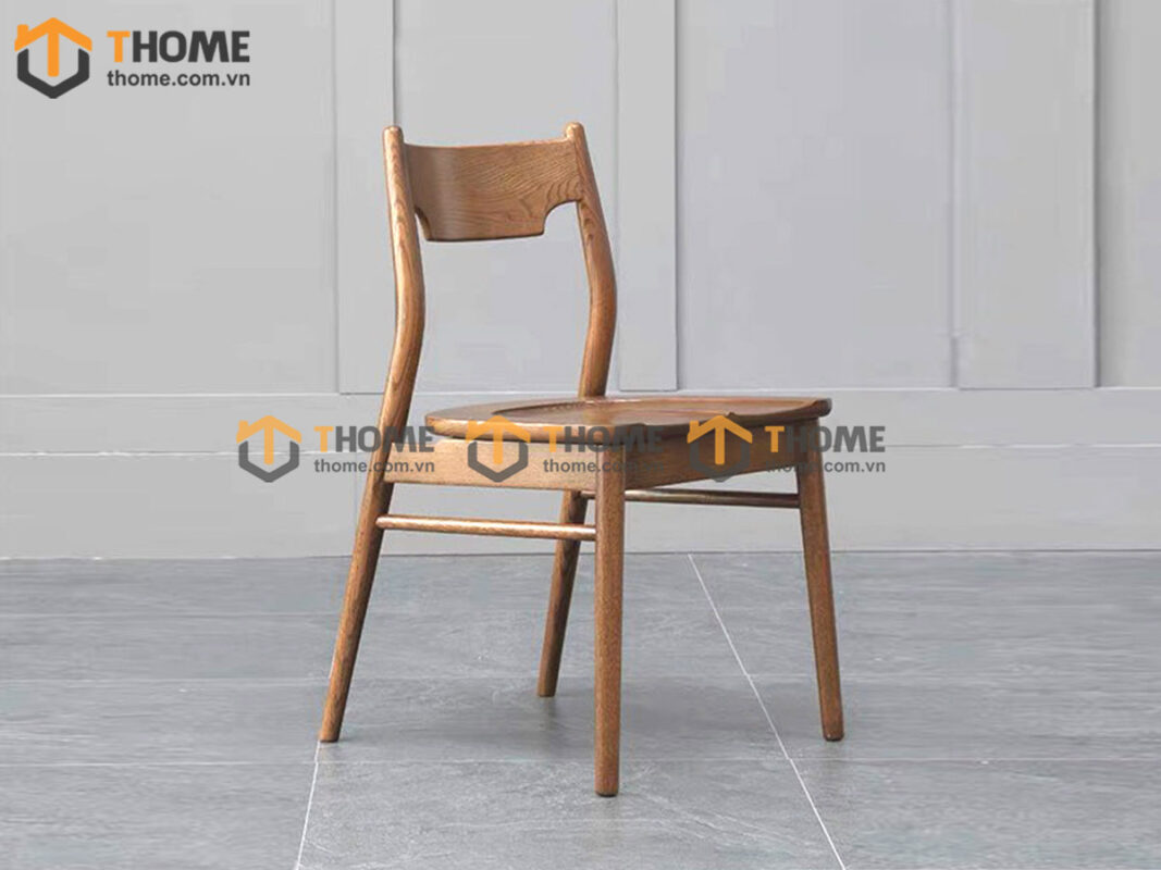 Ghế ăn gỗ sồi tự nhiên Aolix GHEMG-27SN