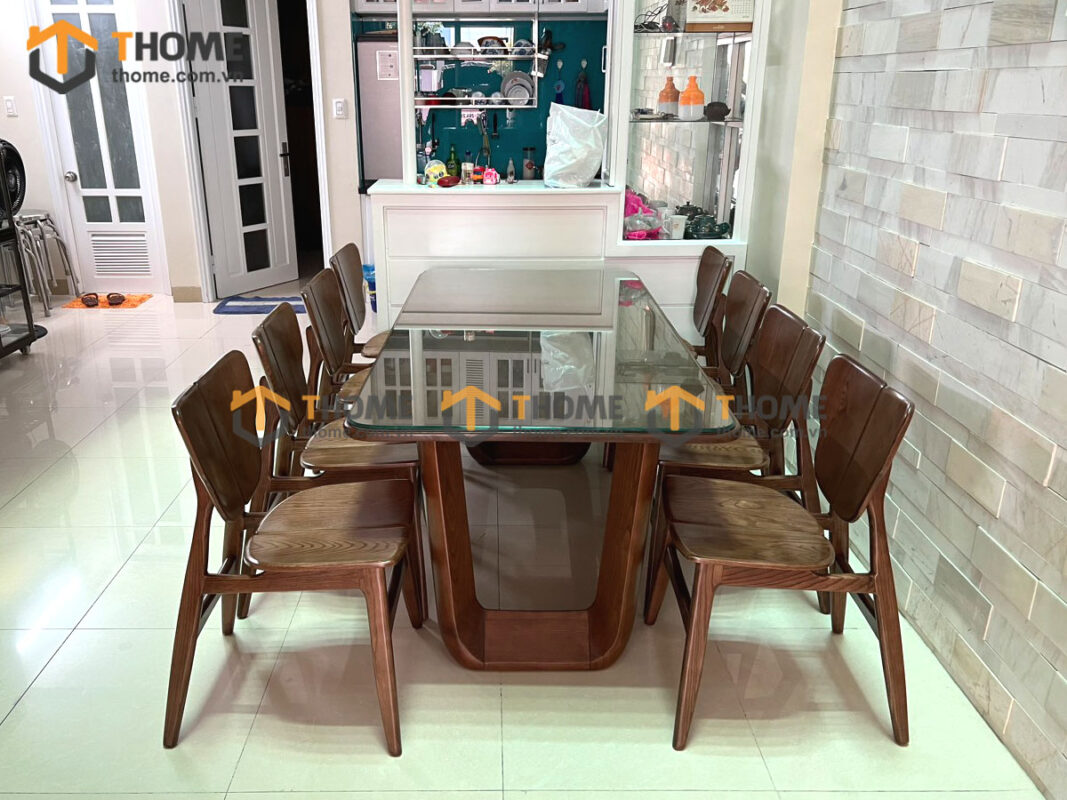 Ghế ăn gỗ sồi tự nhiên Vex GHEMG-28SN