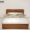 Giường Ngủ Gỗ Sồi Tự Nhiên Nate 2 Hộc Kéo Màu Óc Chó GN-27SN