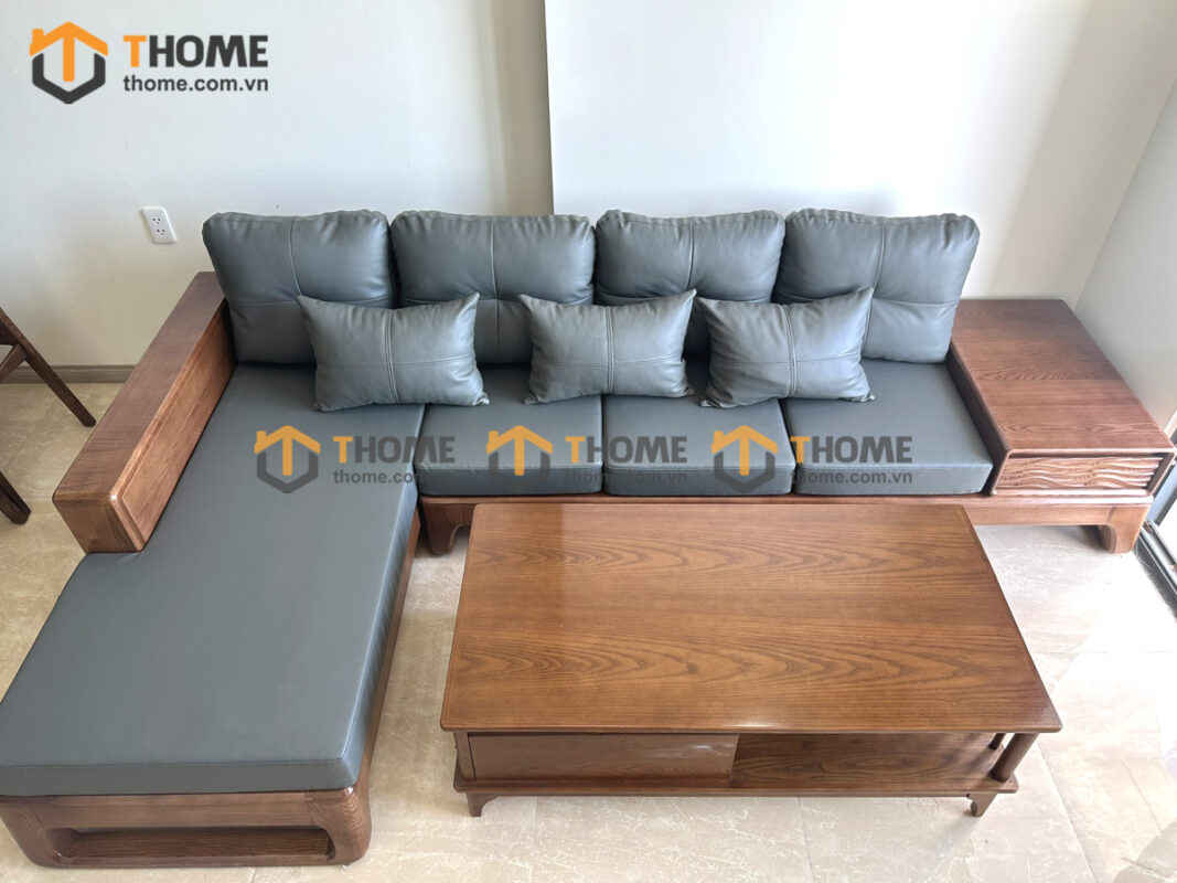 Hình Ảnh Thi Công Gỗ Sồi Tự Nhiên Nhà Mr Chen Căn Hộ Monarchy TTTC-26SN