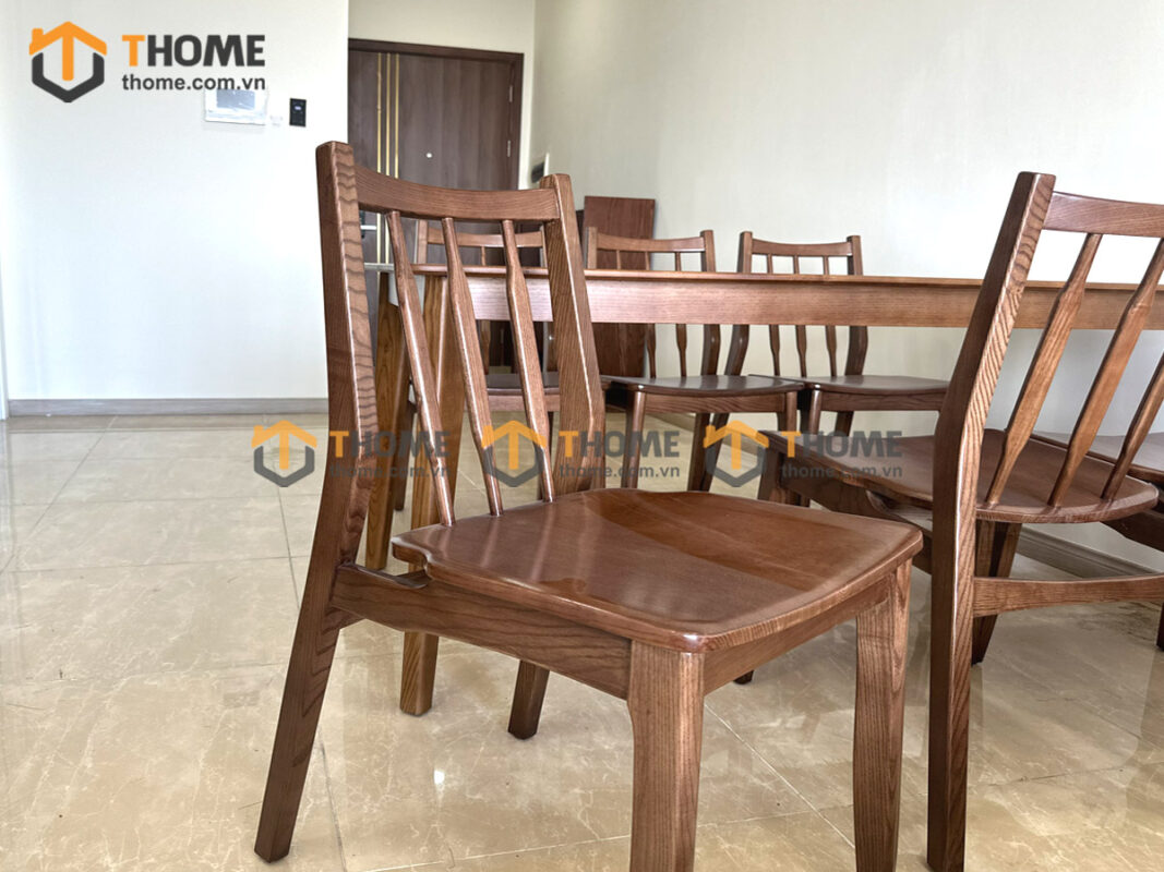 Hình Ảnh Thi Công Gỗ Sồi Tự Nhiên Nhà Mr Chen Căn Hộ Monarchy TTTC-26SN