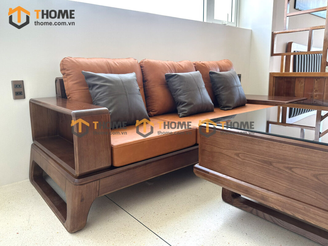 Hình Ảnh Thi Công Gỗ Sồi Tự Nhiên Nhà Anh Tuấn Vũ An Thượng TTTC-28SN