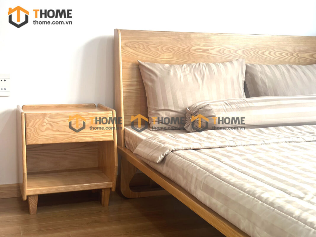 Hình Ảnh Thi Công Gỗ Sồi Tự Nhiên Nhà Chị Hương Hòa Xuân TTTC-29SN