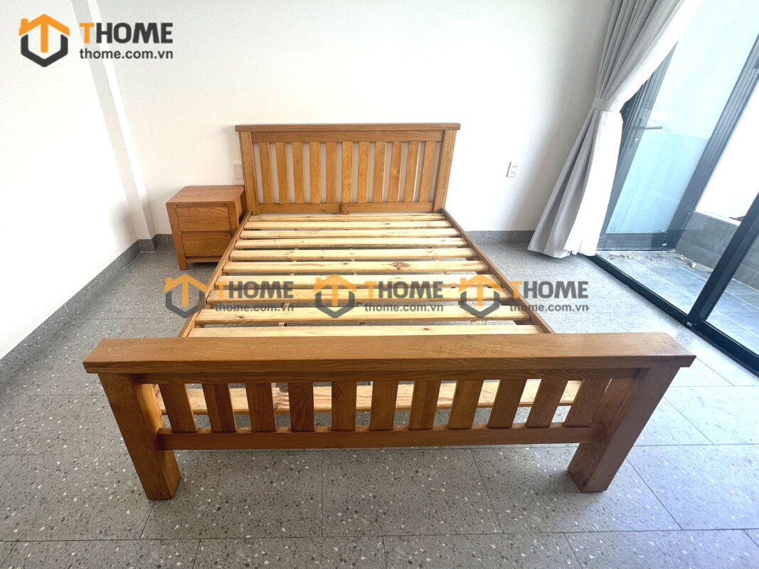 Hình Ảnh Thi Công Gỗ Sồi Tự Nhiên Nhà Chị Hương Hòa Xuân TTTC-29SN