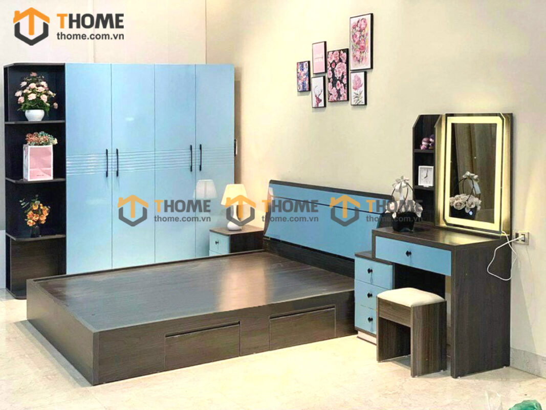 Bộ Sưu Tập Phòng Ngủ Số 03 Gỗ Công Nghiệp TKPN-03CN