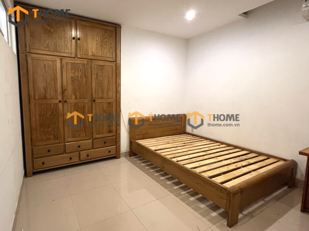 Bộ Phòng Ngủ Số 03 Gỗ Sồi Tự Nhiên TKPN-03SN