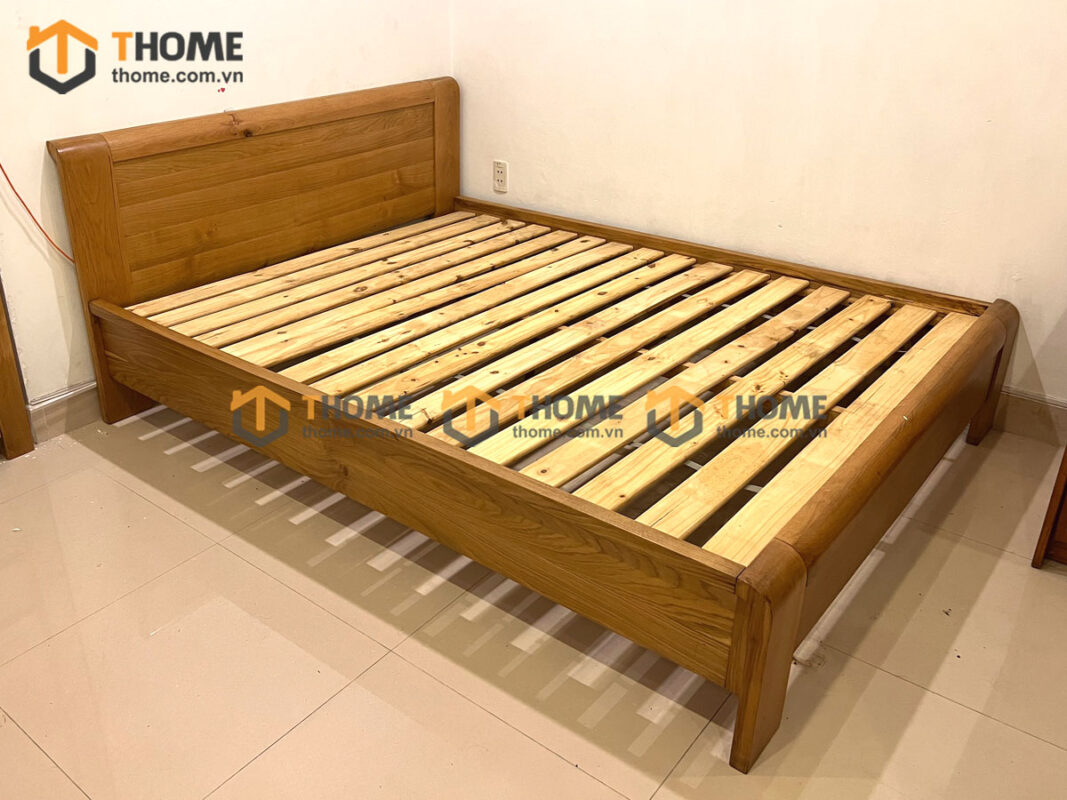 Bộ Phòng Ngủ Số 03 Gỗ Sồi Tự Nhiên TKPN-03SN