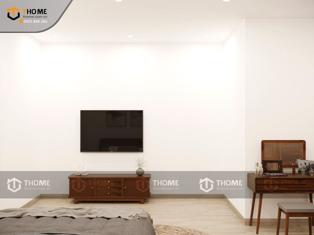 Bộ Phòng Ngủ Số 11 Gỗ Sồi Tự Nhiên Giường Toto TKPN-11SN