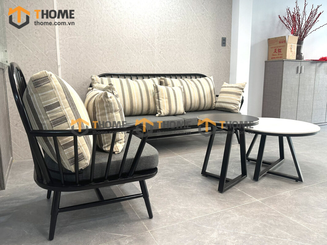 Sofa Jubilee Gỗ Sồi Tự Nhiên Màu Tự Nhiên 1.8m SFN-19SN