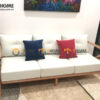 Sofa Vex Gỗ Sồi Tự Nhiên 5 Món Màu Tự Nhiên 2.0m SFT-30SN