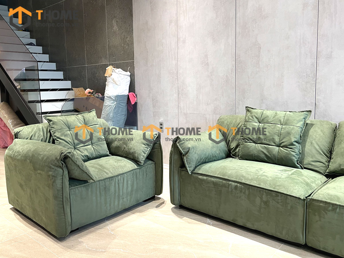 Sofa Nệm Da Giá Tốt Bulova 2.8m SFN-13ND