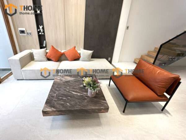Sofa Nệm Da Giá Tốt Mango SFN-16ND