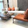 Sofa Nệm Da Giá Tốt Mango SFN-16ND