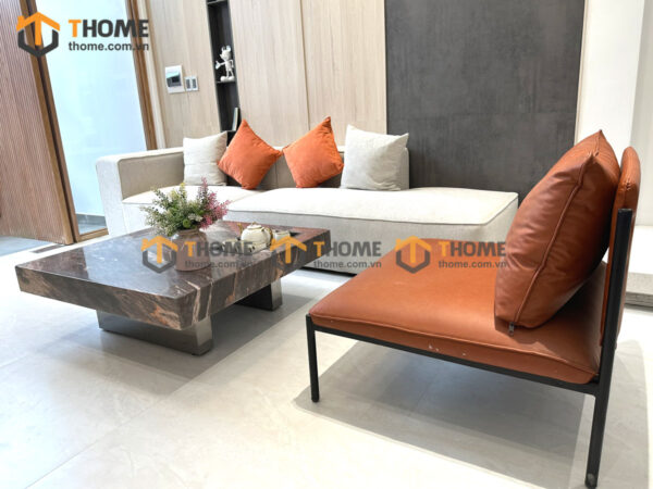 Sofa Nệm Da Giá Tốt Mango SFN-16ND