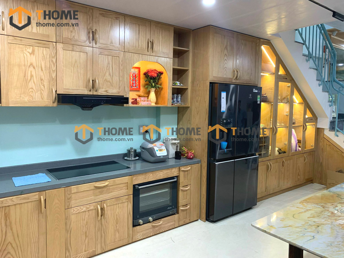 Tủ Bếp Nhà Anh Huy Trần Nhân Tông TB-05SN