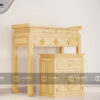 Tủ Thờ Gỗ Sồi Tự Nhiên Số 01 Nhiều Kích Thước Phong Thủy TT-04SN