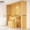 Tủ Thờ Gỗ Sồi Tự Nhiên Số 03 Nhiều Kích Thước Phong Thủy TT-06SN