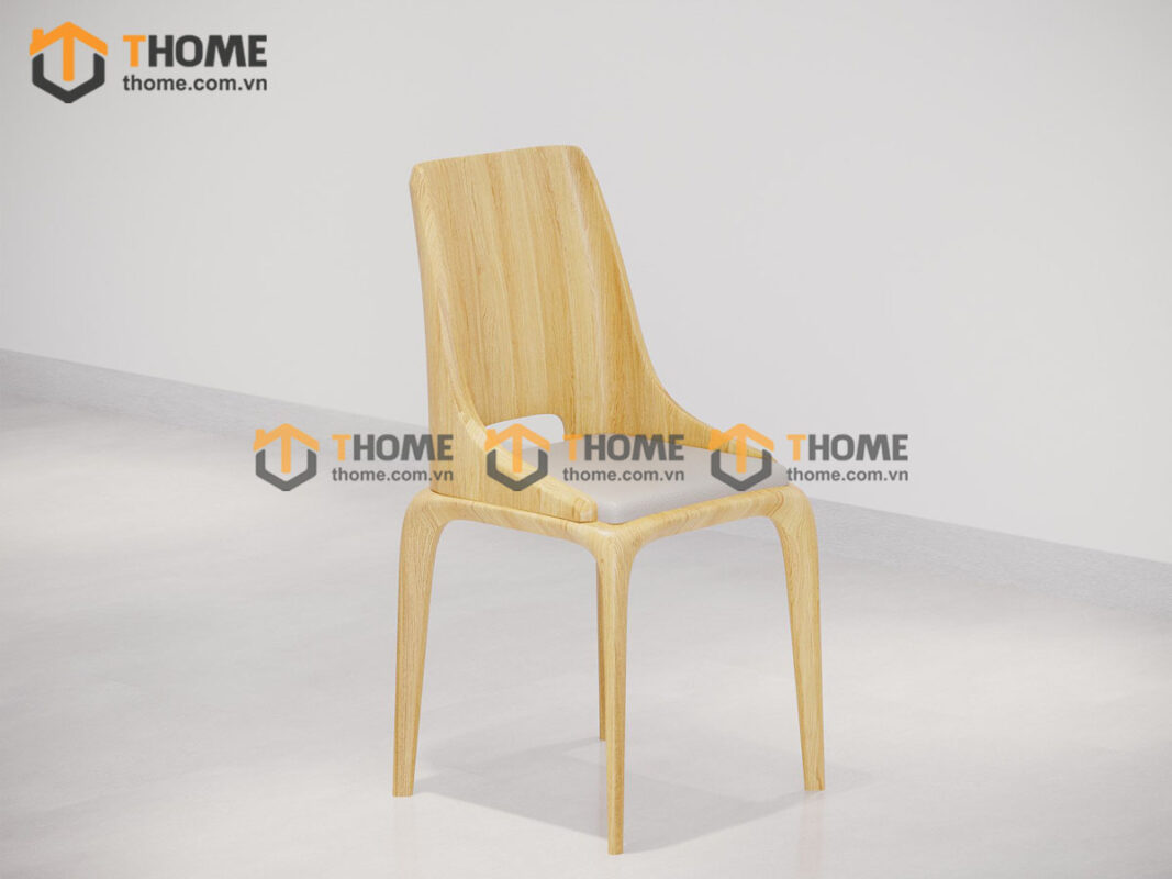 Bàn ăn gỗ sồi tự nhiên Cleo quả lê màu tự nhiên BAMG-30SN