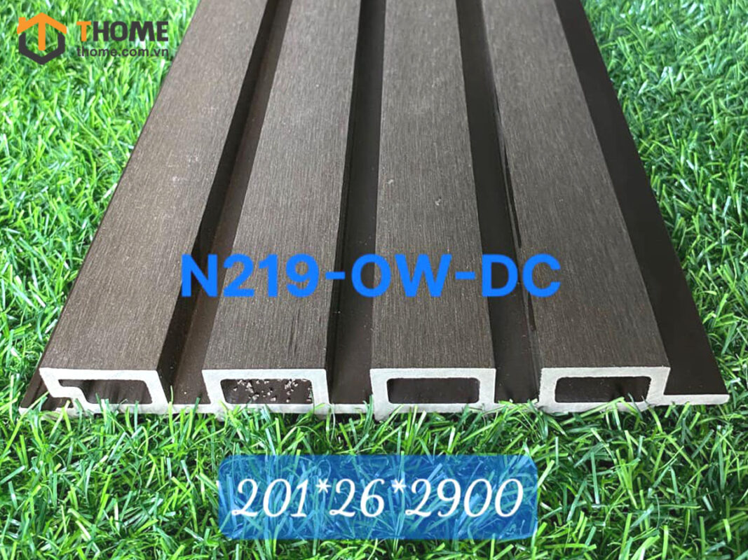 Tấm Ốp Gỗ Nhựa Ngoài Trời TAMOP-04NGOAITROI