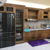 Mẫu Cánh Tủ Bếp Soi Gỗ Sồi Tự Nhiên CANHTU-05BEP