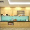 Mẫu Cánh Tủ Bếp Soi Gỗ Sồi Tự Nhiên CANHTU-02BEP