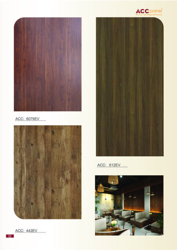 Màu Catalogue Gỗ Công Nghiệp ACC MAUGO-02ACC