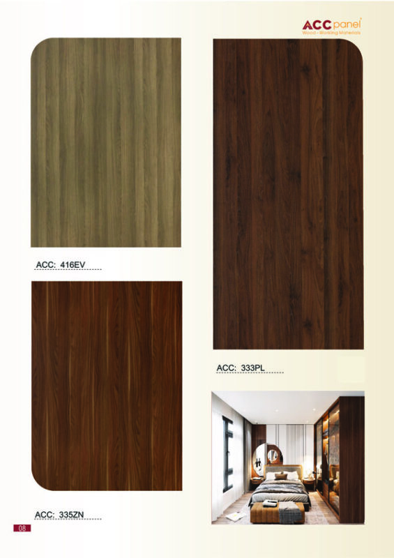 Màu Catalogue Gỗ Công Nghiệp ACC MAUGO-02ACC