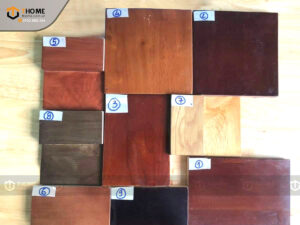 Màu Catalogue Pu Gỗ Cao Su Tự Nhiên MAUGO-03CS