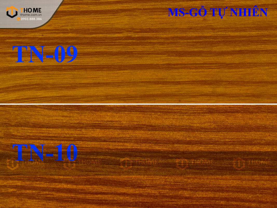 Màu Catalogue Pu Gỗ Sồi Tự Nhiên MAUGO-04SN