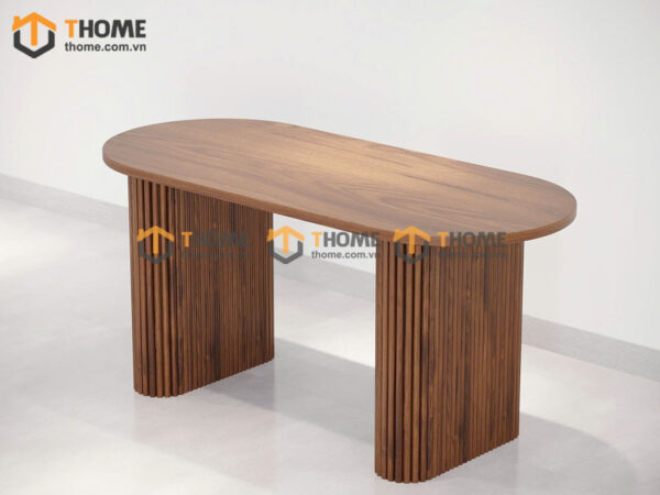 Bàn Ăn Gỗ Sồi Tự Nhiên Lan Sọc Vuông BAMG-34SN