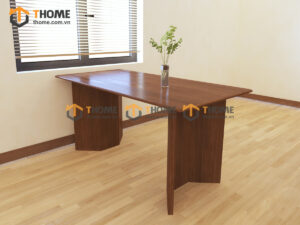 Bàn Ăn Gỗ Sồi Tự Nhiên Chân Bướm BAMG-43SN