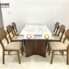 Bộ Bàn Ăn (Nhiều Mẫu Ghế) 2 Chân Bướm BBA6-52SN