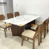 Bộ Bàn Ăn (Nhiều Mẫu Ghế) 2 Chân Bướm BBA6-52SN