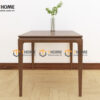Bàn Ăn Gỗ Sồi Tự Nhiên Kiểu Mới Chân Bo Tròn BAMG-36SN