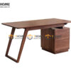 Bàn Làm Việc Gỗ Sồi Tự Nhiên 3 Hộc Kéo Chân Chéo BLV1T-29SN