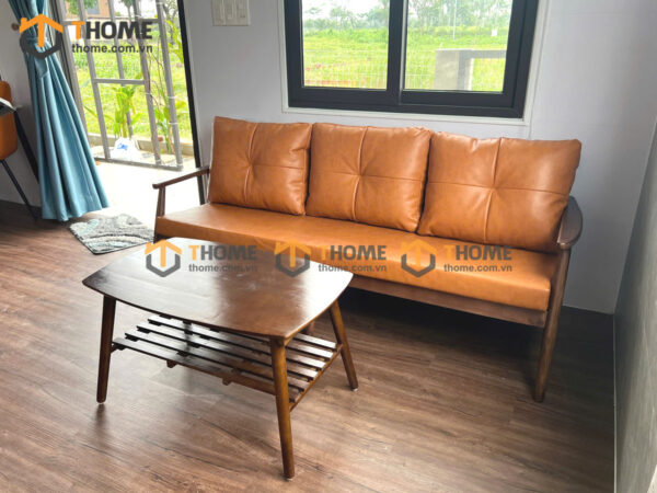 Bàn Sofa Gỗ Sồi Tự Nhiên Chân Gập BSFMG-34SN