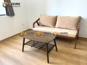 Bàn Sofa Gỗ Sồi Tự Nhiên Chân Gập BSFMG-34SN