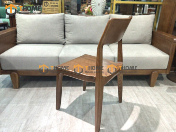 Ghế Ăn Gỗ Sồi Tự Nhiên 1 Lá Cao Cấp GHEMG-30SN