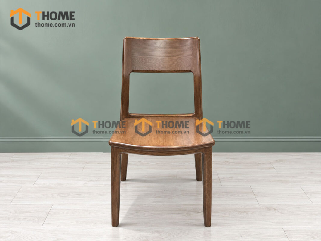 Ghế Ăn Gỗ Sồi Tự Nhiên 1 Lá Cao Cấp GHEMG-30SN