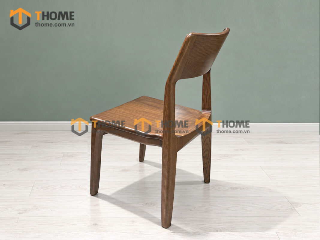Ghế Ăn Gỗ Sồi Tự Nhiên 1 Lá Cao Cấp GHEMG-30SN