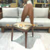 Ghế Ăn Gỗ Sồi Tự Nhiên Mặt Nệm Chữ A Cao Cấp GHEMN-49SN