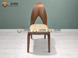 Ghế Ăn Gỗ Sồi Tự Nhiên Mặt Nệm Chữ A Cao Cấp GHEMN-49SN
