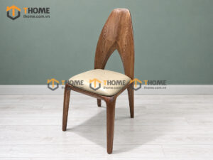Ghế Ăn Gỗ Sồi Tự Nhiên Mặt Nệm Chữ A Cao Cấp GHEMN-49SN