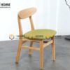 Ghế Ăn Gỗ Sồi Tự Nhiên Mặt Nệm Chữ A Cao Cấp GHEMN-49SN
